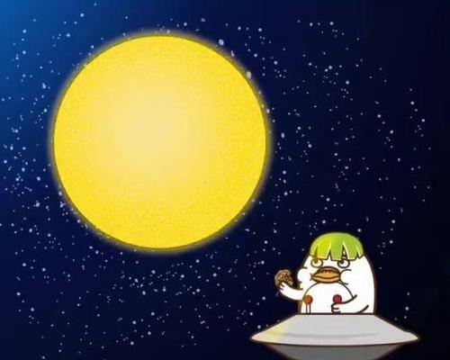中秋明月下的故事——月亮神仙与小女孩的相遇